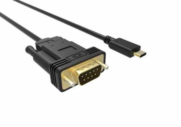 Cablu USB-C la VGA FullHD 60Hz 1.8m